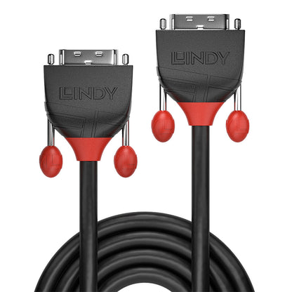 Lindy 2m DVI-D Single Link Cable, Black Line