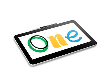 Wacom One 13 touch graphic tablet White 2540 lpi 294 x 165 mm USB