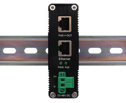 EXSYS PoE++ Gigabit Injector 90W, -40°C to +80°C