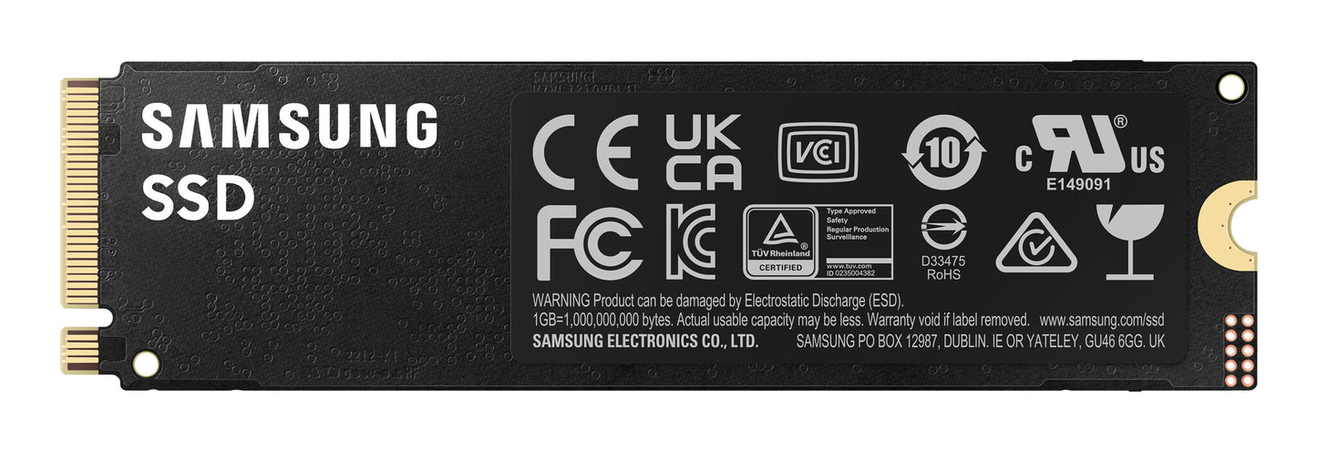Samsung 990 PRO 2 TB M.2 PCI Express 4.0 NVMe V-NAND MLC