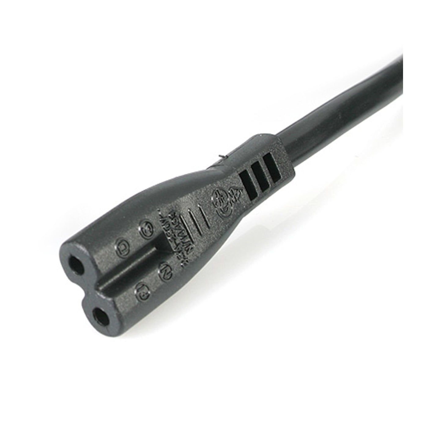 StarTech.com 3ft (1m) UK Laptop Power Cable, BS 1363 to C7, 2.5A 250V, 18AWG, Black, UK Laptop Replacement Cord, Printer Power Cable, AC Laptop Charger Cord, Laptop Power Brick Cord