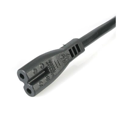 StarTech.com 3ft (1m) UK Laptop Power Cable, BS 1363 to C7, 2.5A 250V, 18AWG, Black, UK Laptop Replacement Cord, Printer Power Cable, AC Laptop Charger Cord, Laptop Power Brick Cord