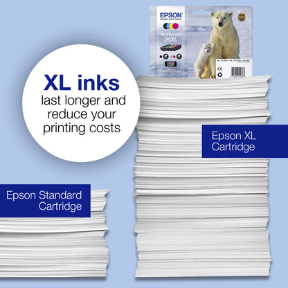 Epson Polar bear 26XL Claria Premium Multipack 4-colours Ink