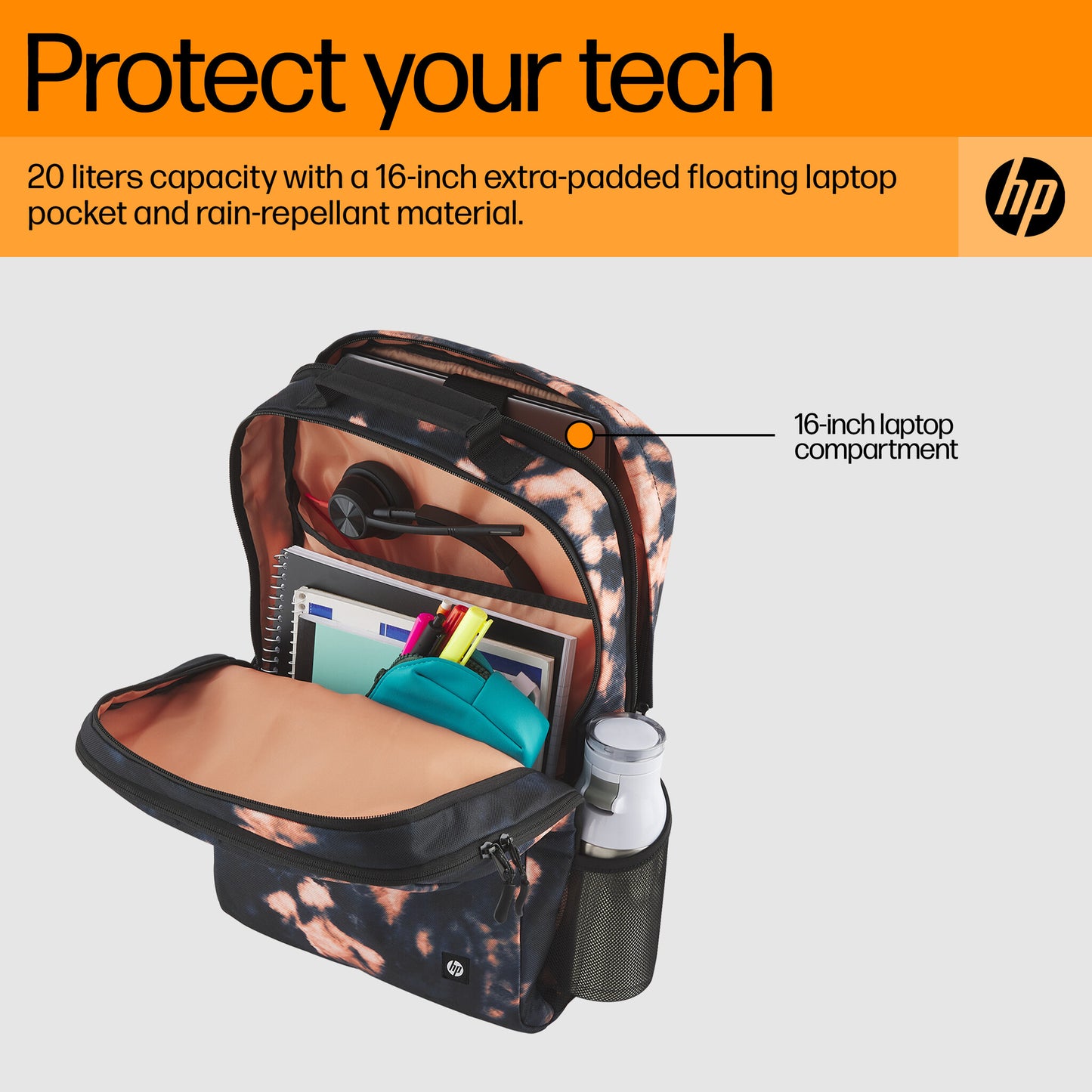HP Campus XL Tie Dye Backpack