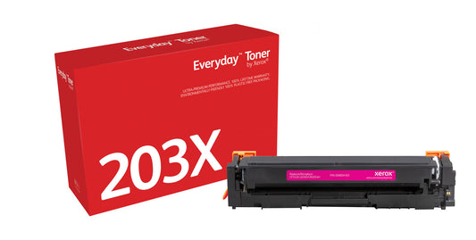 Everyday™ Magenta Toner by Xerox compatible with HP 203X (CF543X), High capacity