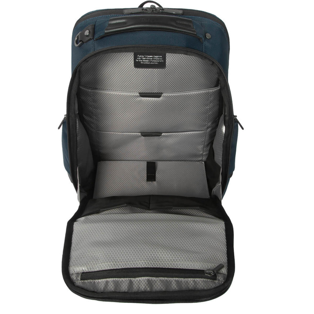 Targus HeritageLuxe backpack Travel backpack Blue Polyester