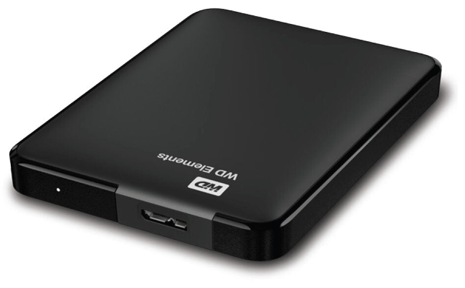 Western Digital WD Elements 1.5 TB external hard drive Micro-USB B 3.2 Gen 1 (3.1 Gen 1) Black