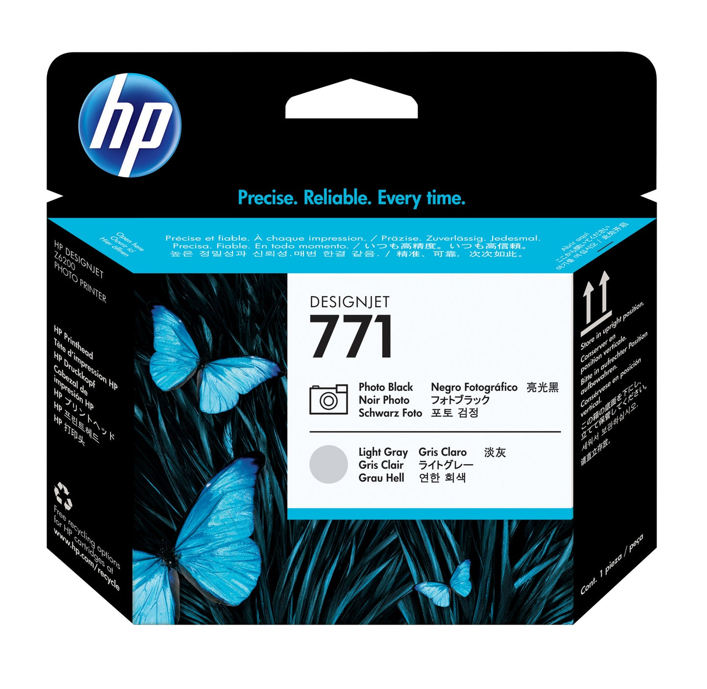 HP 771 Photo Black/Light Gray DesignJet Printhead