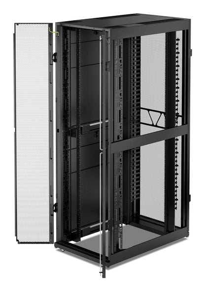 APC NetShelter SX, Networking Rack Enclosure, 48U, 2258H x 750W x 1200D mm, with Sides, Black