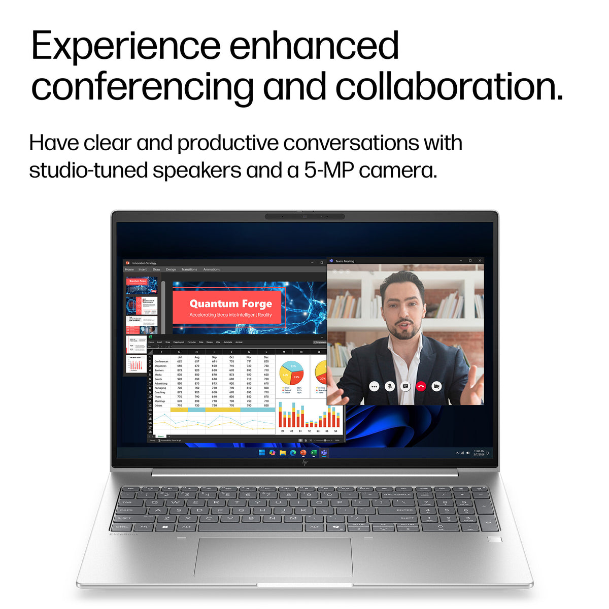 HP E37N4EA laptop 35.6 cm (14") Touchscreen WUXGA 16 GB LPDDR5x-SDRAM 512 GB SSD Wi-Fi 7 (802.11be) Windows 11 Pro AI PC Silver