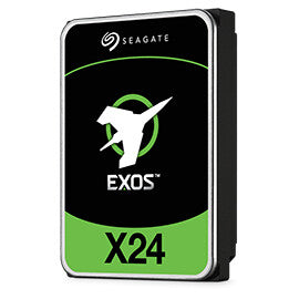 Seagate Exos X24 internal hard drive, 16TB, 7200 RPM, 3.5-inch, SAS