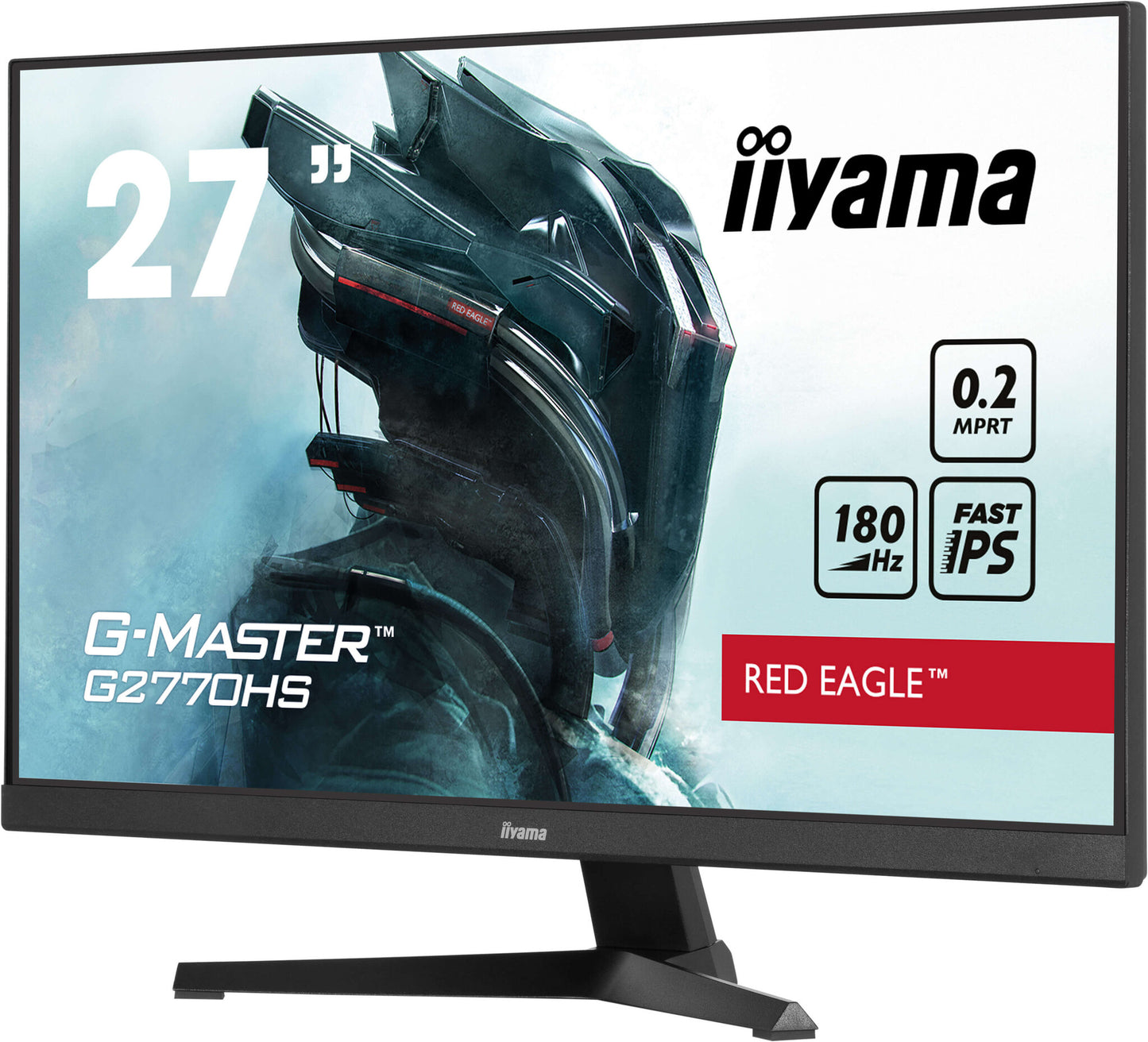 iiyama G-MASTER G2770HS-B1 computer monitor 68.6 cm (27") 1920 x 1080 pixels Full HD LCD Black