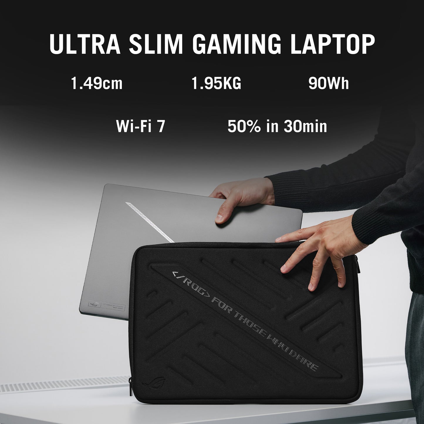 ASUS ROG Zephyrus G16 GU606AR-TB016W Intel Core Ultra 9 386H Laptop 40.6 cm (16") 2.5K 32 GB LPDDR5x-SDRAM 2 TB SSD NVIDIA GeForce RTX 5070 Ti Wi-Fi 7 (802.11be) Windows 11 Home Grey
