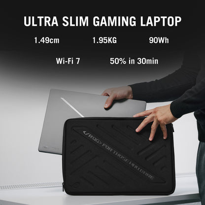 ASUS ROG Zephyrus G16 GU606AR-TB016W Intel Core Ultra 9 386H Laptop 40.6 cm (16") 2.5K 32 GB LPDDR5x-SDRAM 2 TB SSD NVIDIA GeForce RTX 5070 Ti Wi-Fi 7 (802.11be) Windows 11 Home Grey