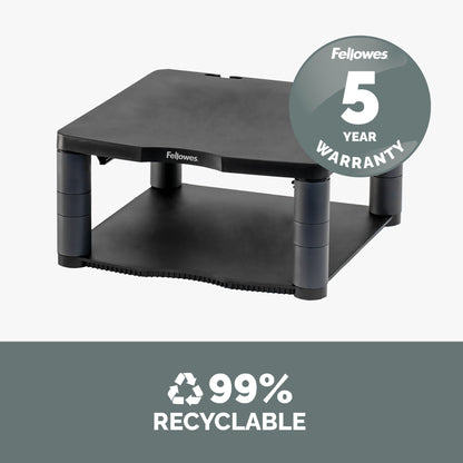Fellowes Premium Monitor Riser Graphite