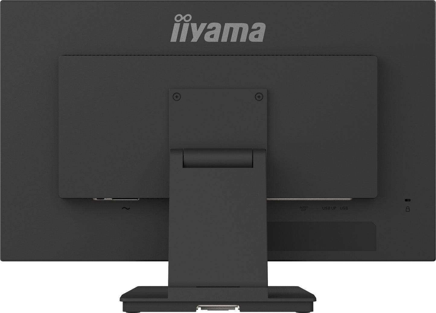 iiyama ProLite T2454MSC-B3AG computer monitor 60.5 cm (23.8") 1920 x 1080 pixels Full HD LED Touchscreen Multi-user Black