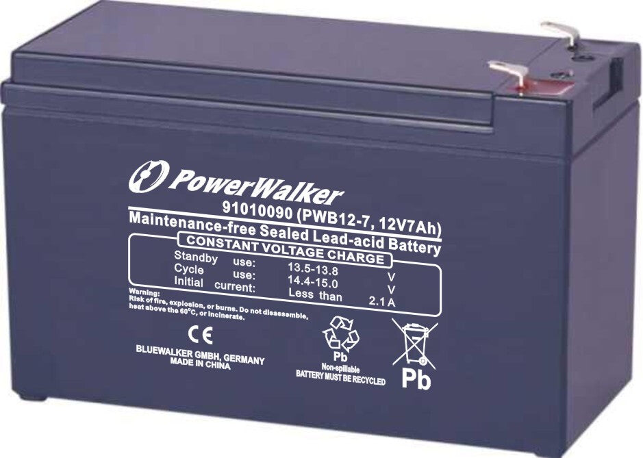 PowerWalker PWB12-7 Sealed Lead Acid (VRLA) 12 V 7 Ah