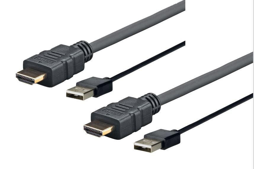 Vivolink PROHDMIUSB3 video cable adapter 3 m HDMI Type A (Standard) Black