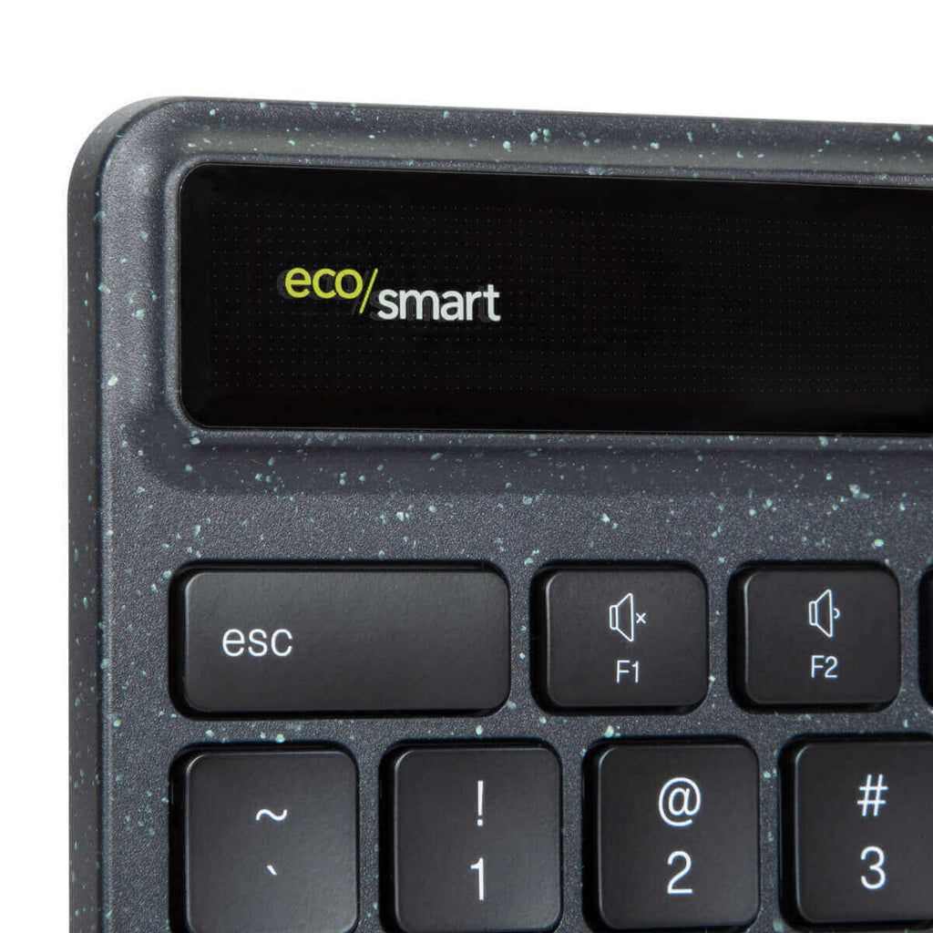 Targus Sustainable Energy Harvesting EcoSmart keyboard Universal Bluetooth QWERTY Nordic Black