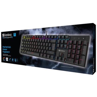 Sandberg Mechanical Gamer Keyboard NORDIC