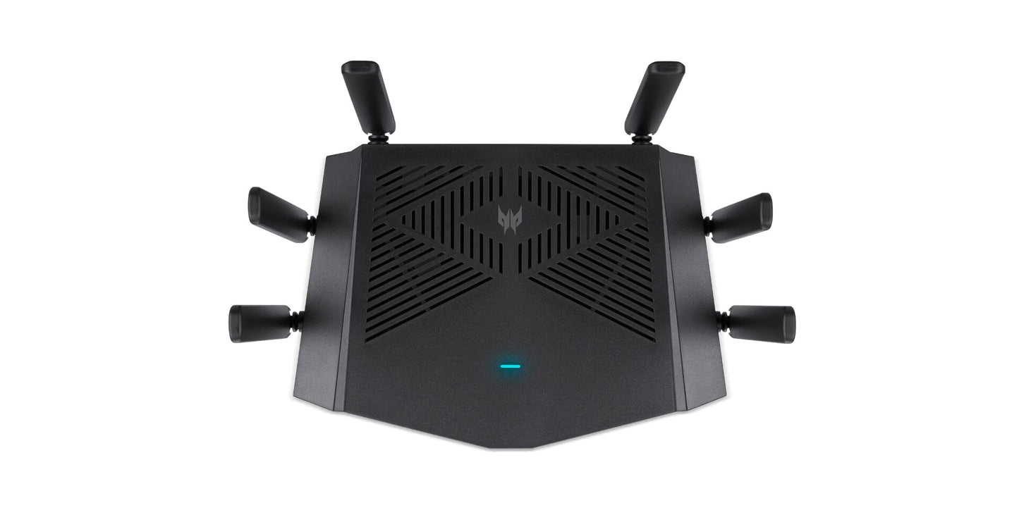 Acer Predator Connect W6x W-Fi 6 Gaming wireless router Gigabit Ethernet Dual-band (2.4 GHz / 5 GHz)