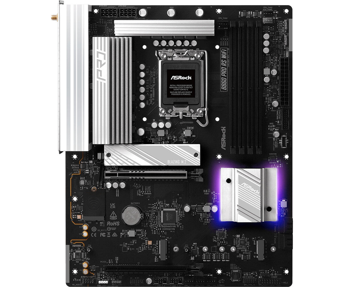 Asrock B860 Pro RS WiFi Intel B860 LGA 1851 (Socket V1) ATX