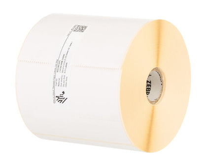 Zebra Z-Perform 1000D White Permanent Adhesive