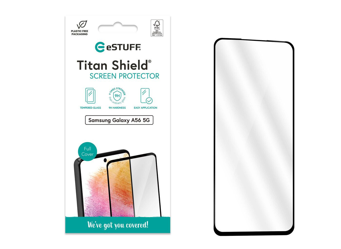 eSTUFF ES504119 mobile phone screen/back protector Samsung 1 pc(s)