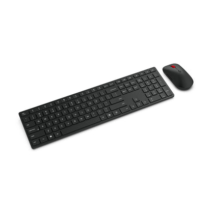 Lenovo 4X31S04814 keyboard Mouse included Office RF Wireless + Bluetooth German Black