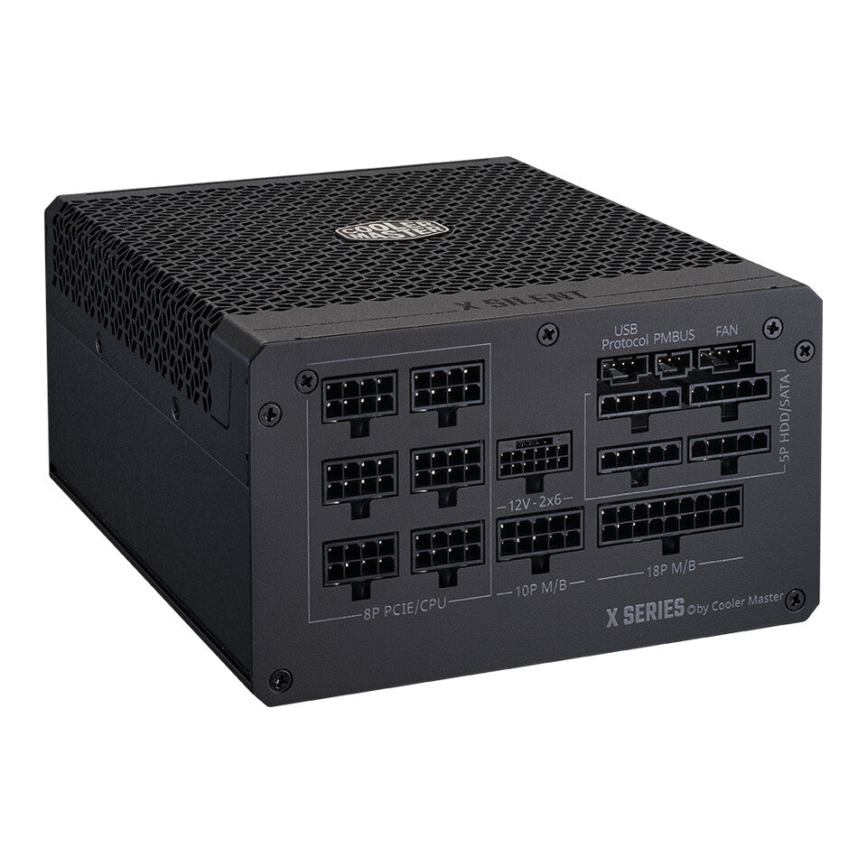 Cooler Master X Silent Edge Platinum 1100 230V power supply unit 1100 W 24-pin ATX ATX Black