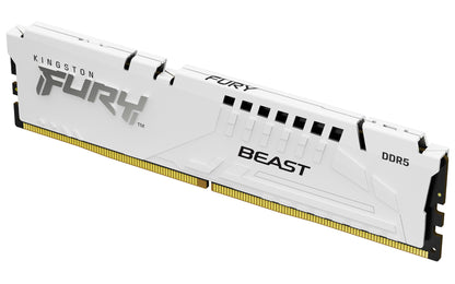 Kingston Technology FURY Beast 16GB 5600MT/s DDR5 CL40 DIMM White XMP