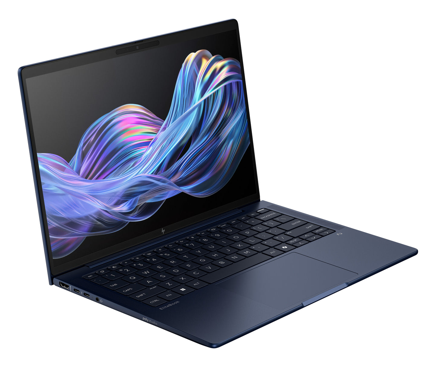 HP EliteBook X G1i Next Gen AI PC Wolf Pro Security Edition Copilot+ PC Intel Core Ultra 7 258V Laptop 35.6 cm (14") 2.5K 32 GB LPDDR5x-SDRAM 1 TB SSD Wi-Fi 7 (802.11be) Windows 11 Pro Blue