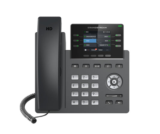 Grandstream Networks GRP2613W IP phone Black 4 lines TFT