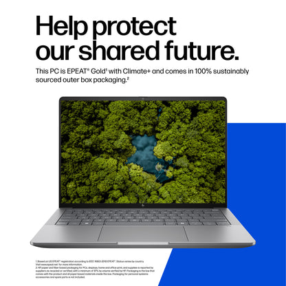 HP ZBook Ultra G1a Copilot+ PC AMD Ryzen AI Max+ PRO PRO 395 Mobile workstation 35.6 cm (14") Touchscreen 2.8K 64 GB LPDDR5x-SDRAM 1 TB SSD Wi-Fi 7 (802.11be) Windows 11 Pro AI Workstation, AI PC Silver