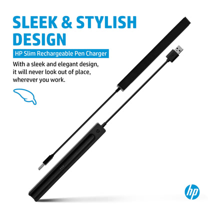 HP Slim Rechargeable Pen Charger