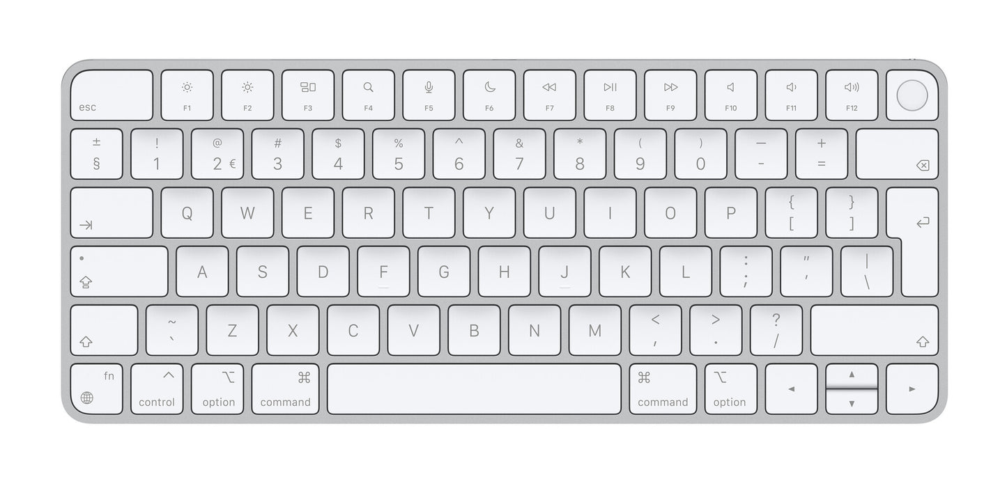 Apple Magic keyboard Home Bluetooth Hungarian White