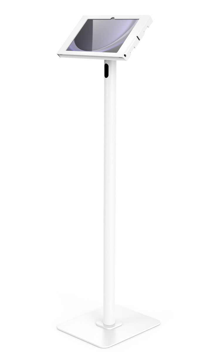 Compulocks Galaxy Tab A9+/A11+ 11", Apex Enclosure Swift Floor Stand - White