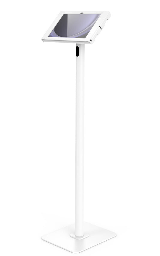 Compulocks Galaxy Tab A9+/A11+ 11", Apex Enclosure Swift Floor Stand - White