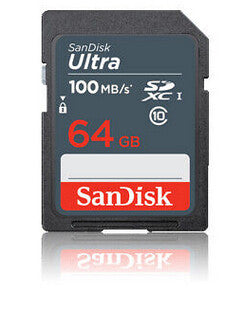 SanDisk Ultra 64GB SDXC UHS-I Class 10 memory card