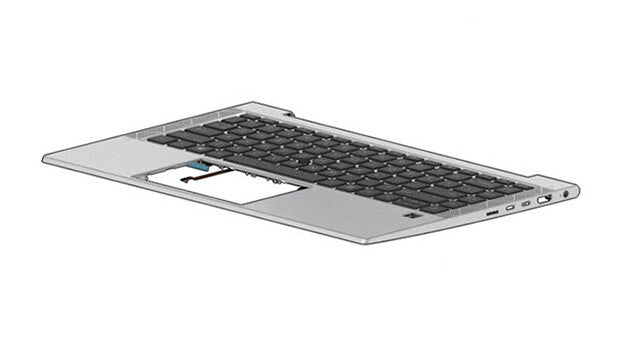 HP M52492-041 laptop spare part Keyboard