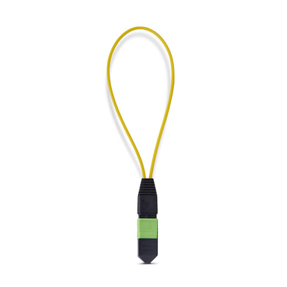 StarTech.com MPO Loopback Plug, Single Mode 9/125 MPO-12 Female Fiber Loopback Adapter, MPO/MTP-APC Connector Loopback Test Plug, MPO Female Loopback Tester