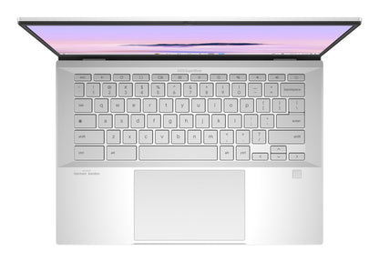 ASUS Chromebook Plus Enterprise CB54 CB5403CMA-QM0909 Intel Core Ultra 5 115U 35.6 cm (14") Touchscreen WQXGA 16 GB LPDDR5x-SDRAM 256 GB SSD Wi-Fi 6E (802.11ax) ChromeOS Silver