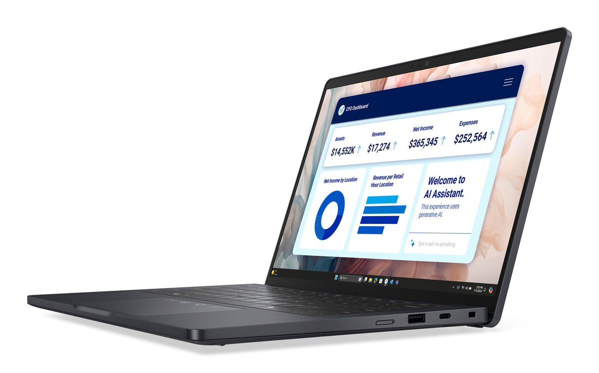 DELL Pro 13 Premium PA13250 Copilot+ PC Intel Core Ultra 5 238V Laptop 33.8 cm (13.3") Full HD+ 32 GB LPDDR5x-SDRAM 512 GB SSD Wi-Fi 7 (802.11be) Windows 11 Pro UK English Black