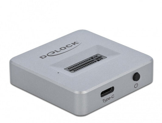 DeLOCK M.2 Docking Station for M.2 NVMe PCIe SSD with USB Type-C female