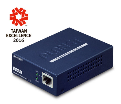 PLANET LRP-101U-KIT network extender Network transmitter & receiver Blue 10, 100 Mbit/s