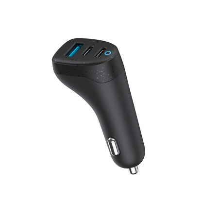 eSTUFF ES631035 mobile device charger Mobile phone Black Cigar lighter Fast charging Auto