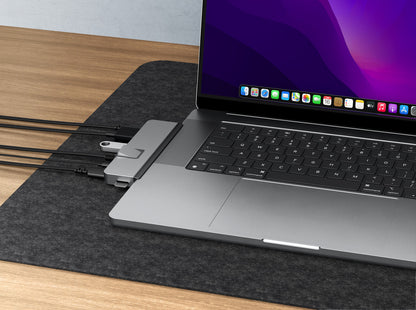 HYPER HD575-GRY-GL laptop dock/port replicator USB 3.2 Gen 1 (3.1 Gen 1) Type-C Grey