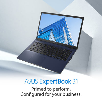 ASUS ExpertBook B1 B1502CV-BQi515X Intel® Core™ i5 i5-1335U Laptop 39.6 cm (15.6") Full HD 16 GB DDR4-SDRAM 512 GB SSD Wi-Fi 6E (802.11ax) Windows 11 Pro Black