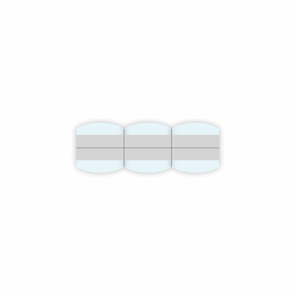 DICOTA D30194 self-adhesive label Rectangle Transparent