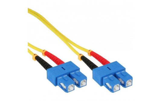 Mercodan 40400125 InfiniBand/fibre optic cable 5 m SC Black, Blue, Red, Yellow